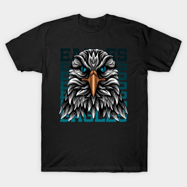 Philadelphia Eagles Mascot T-Shirt by SHINIGAMII